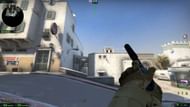 Put the crosshair here and toss the smoke to Xbox (Image via Valve)